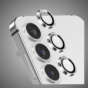 galaxy s25 camera lens rings protector (titanium silver)